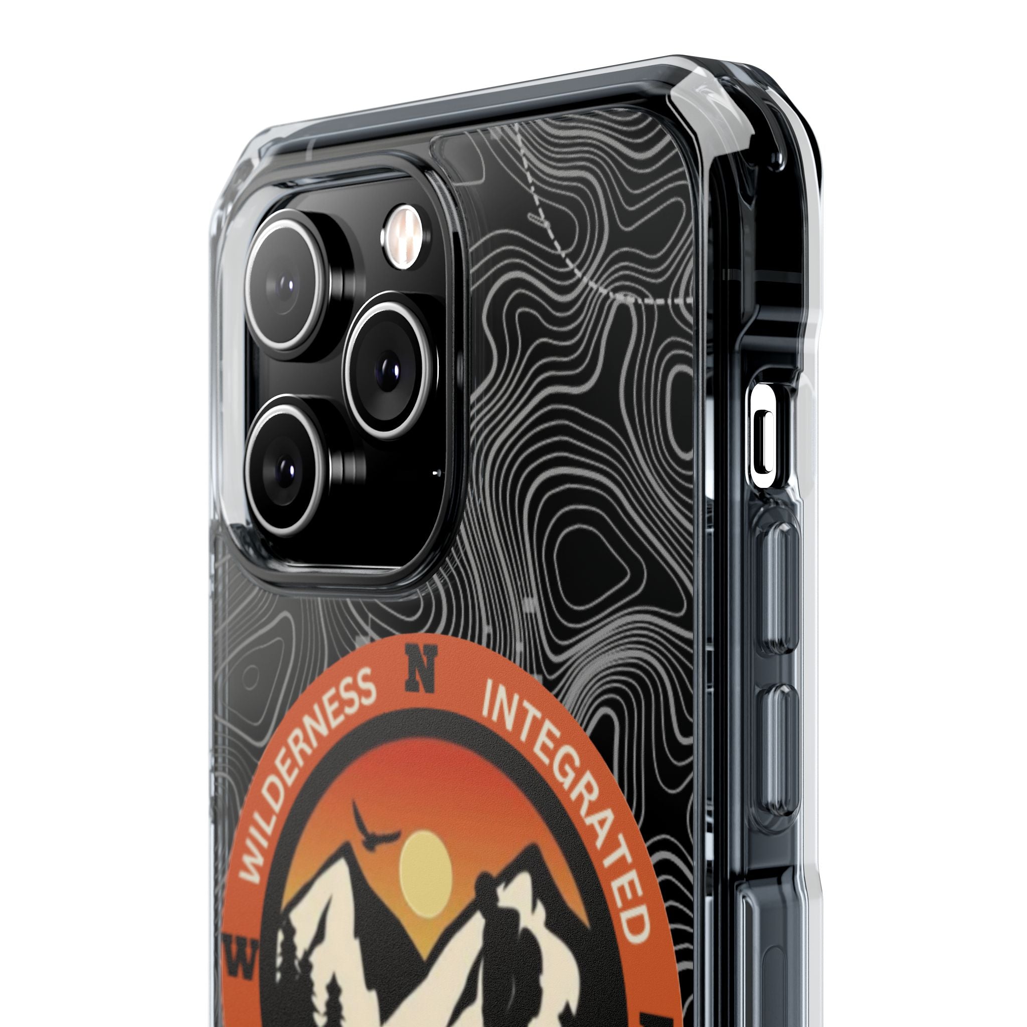 Magnetic Clear Case - Patch Logo