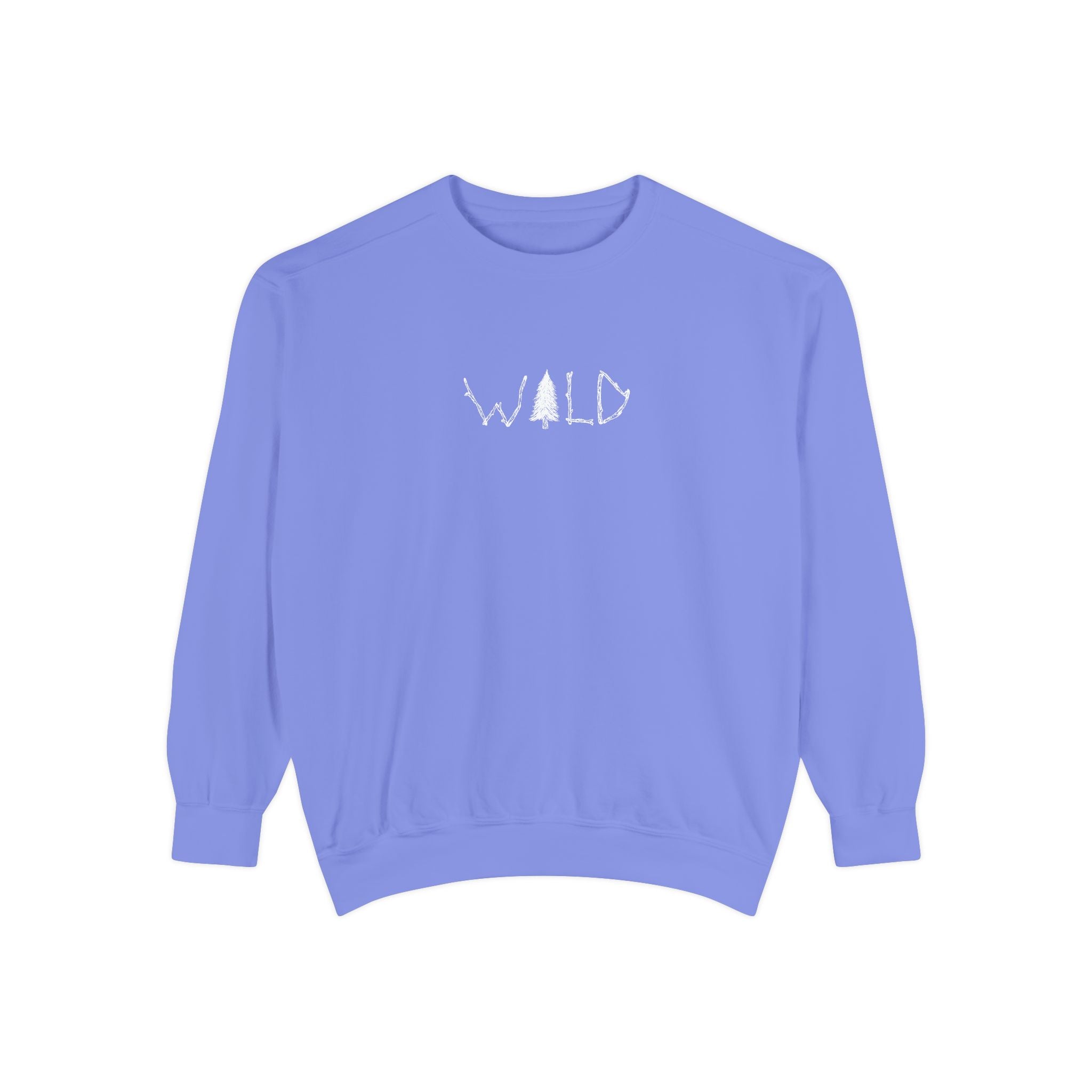 Classic White Sweatshirt — Minimalist Crewneck Pullover
