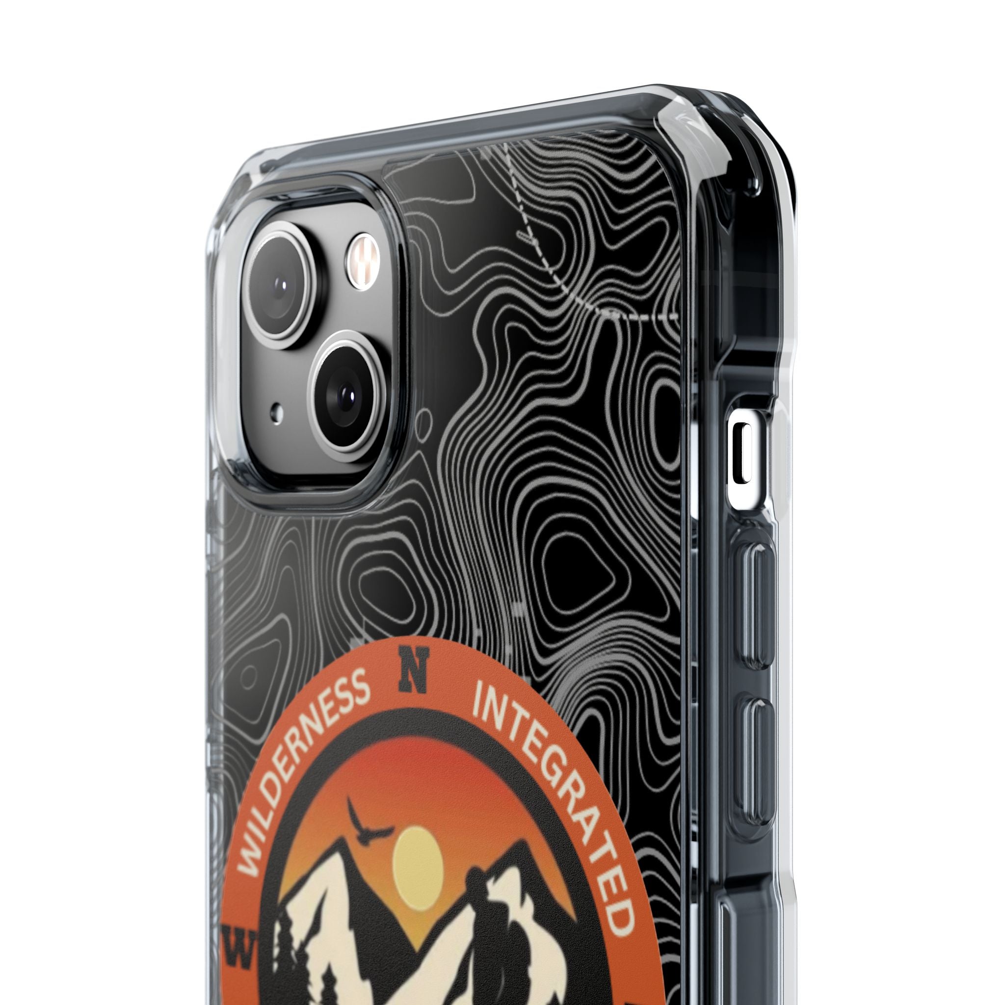 Magnetic Clear Case - Patch Logo