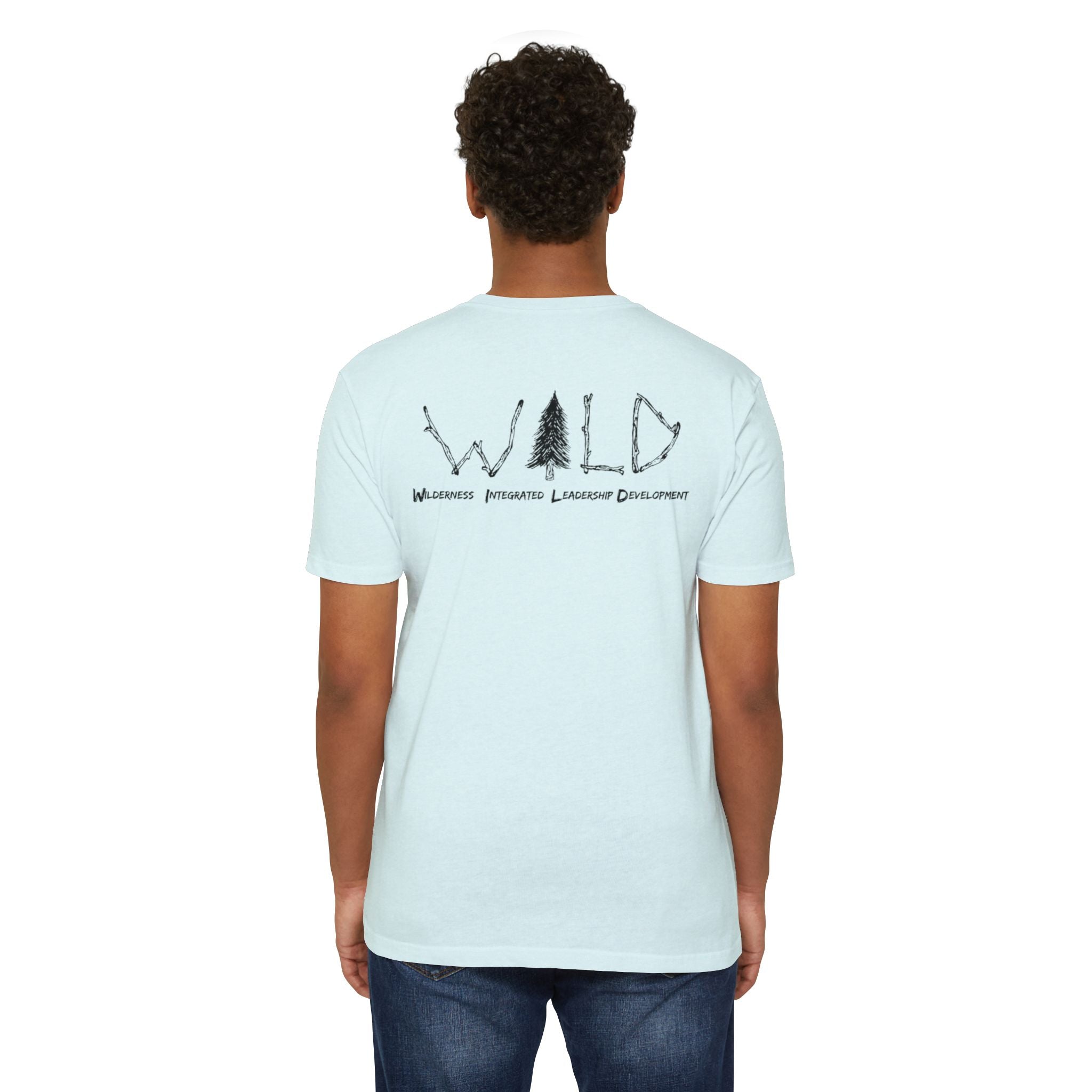Black WILD Tree Graphic T-Shirt — Rustic Outdoor Nature Shirt