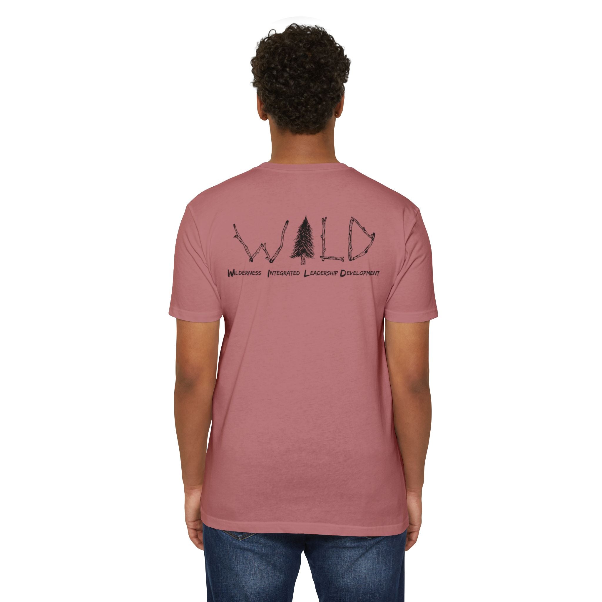 Black WILD Tree Graphic T-Shirt — Rustic Outdoor Nature Shirt