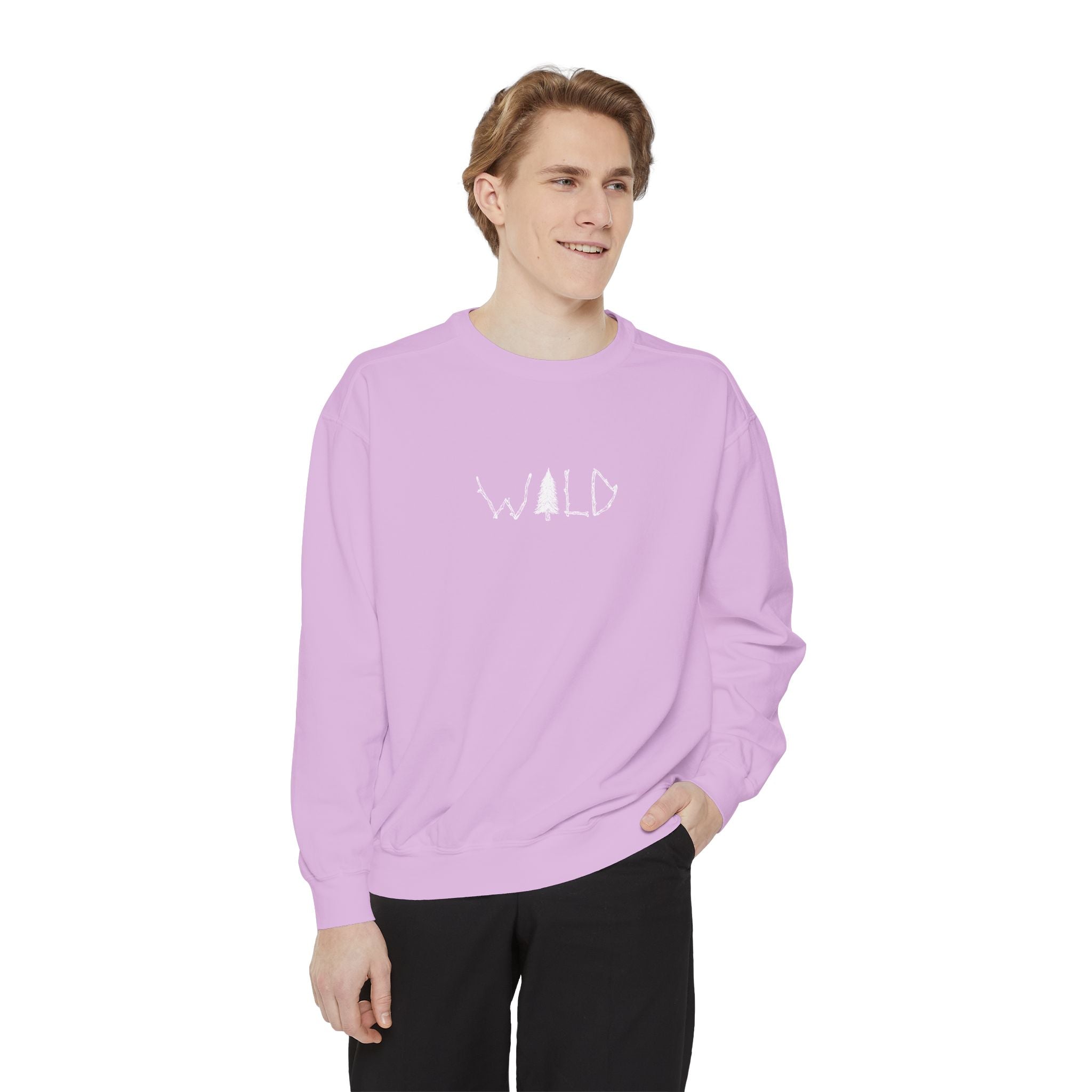 Classic White Sweatshirt — Minimalist Crewneck Pullover