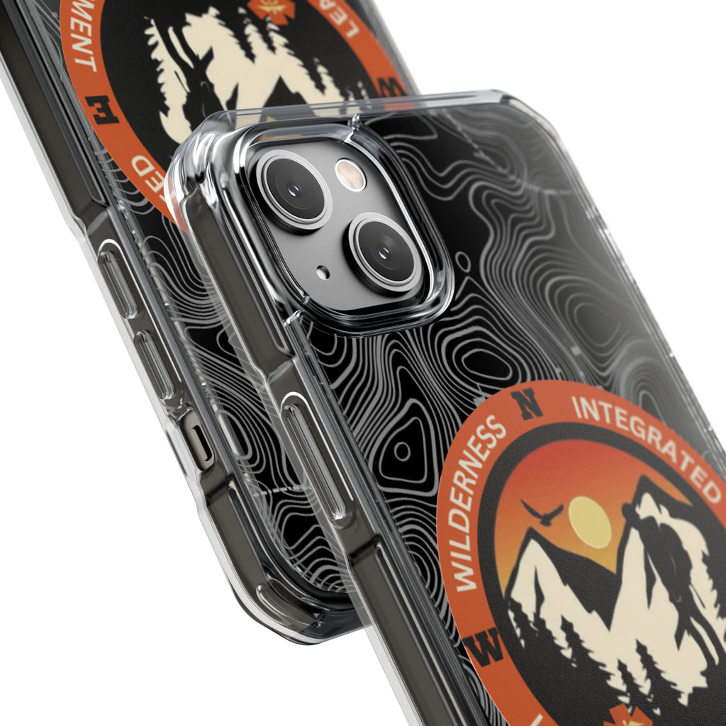 Magnetic Clear Case - Patch Logo