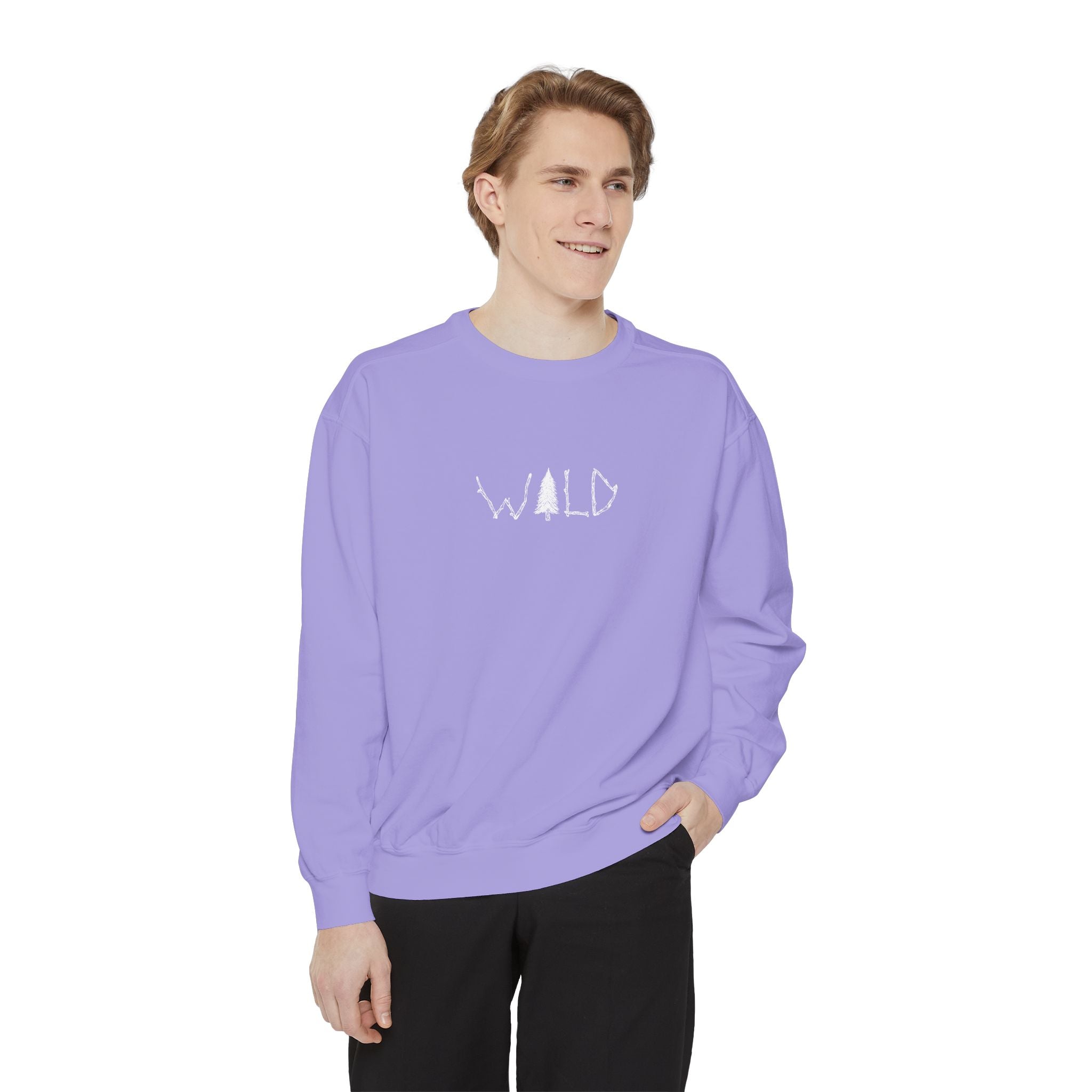 Classic White Sweatshirt — Minimalist Crewneck Pullover