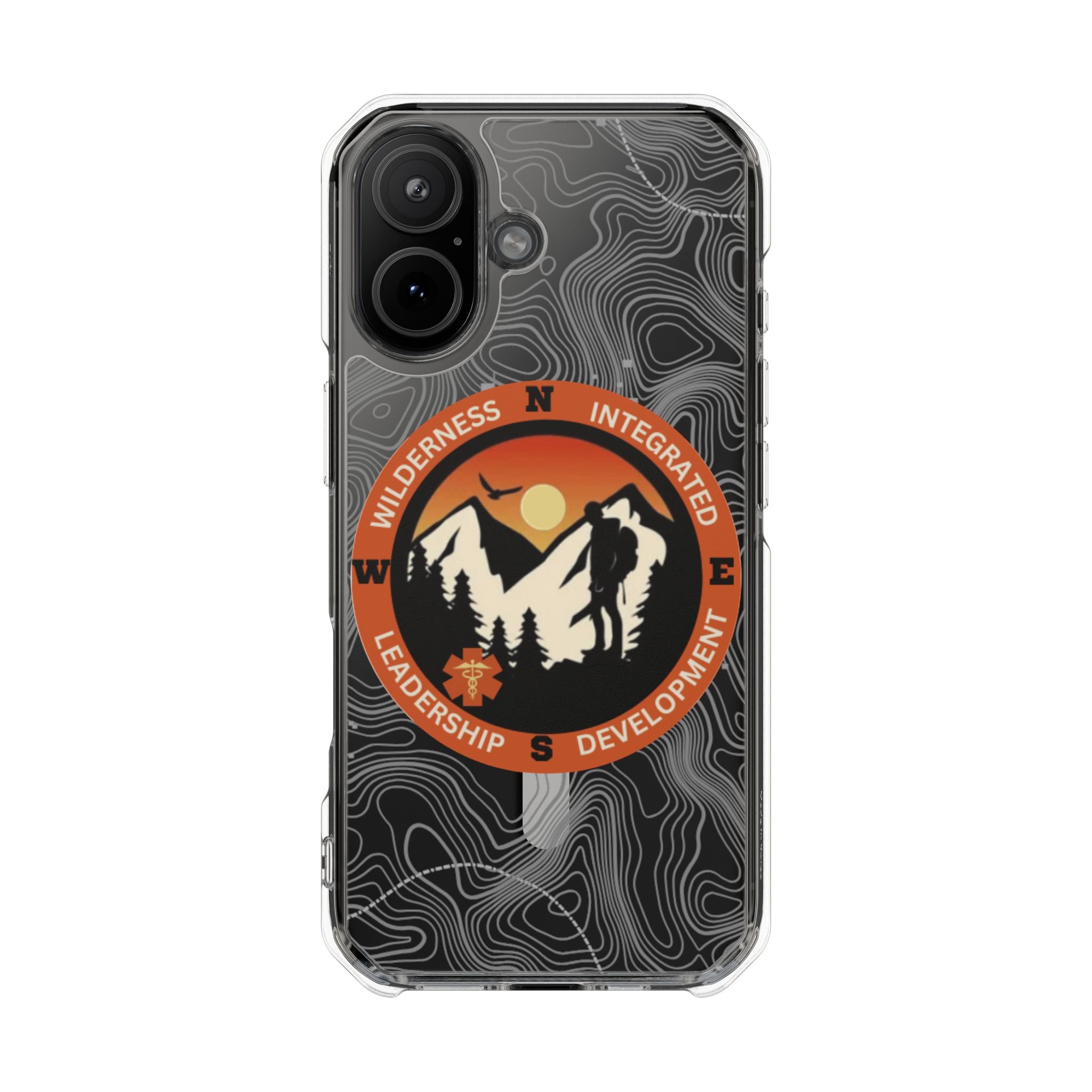 Magnetic Clear Case - Patch Logo