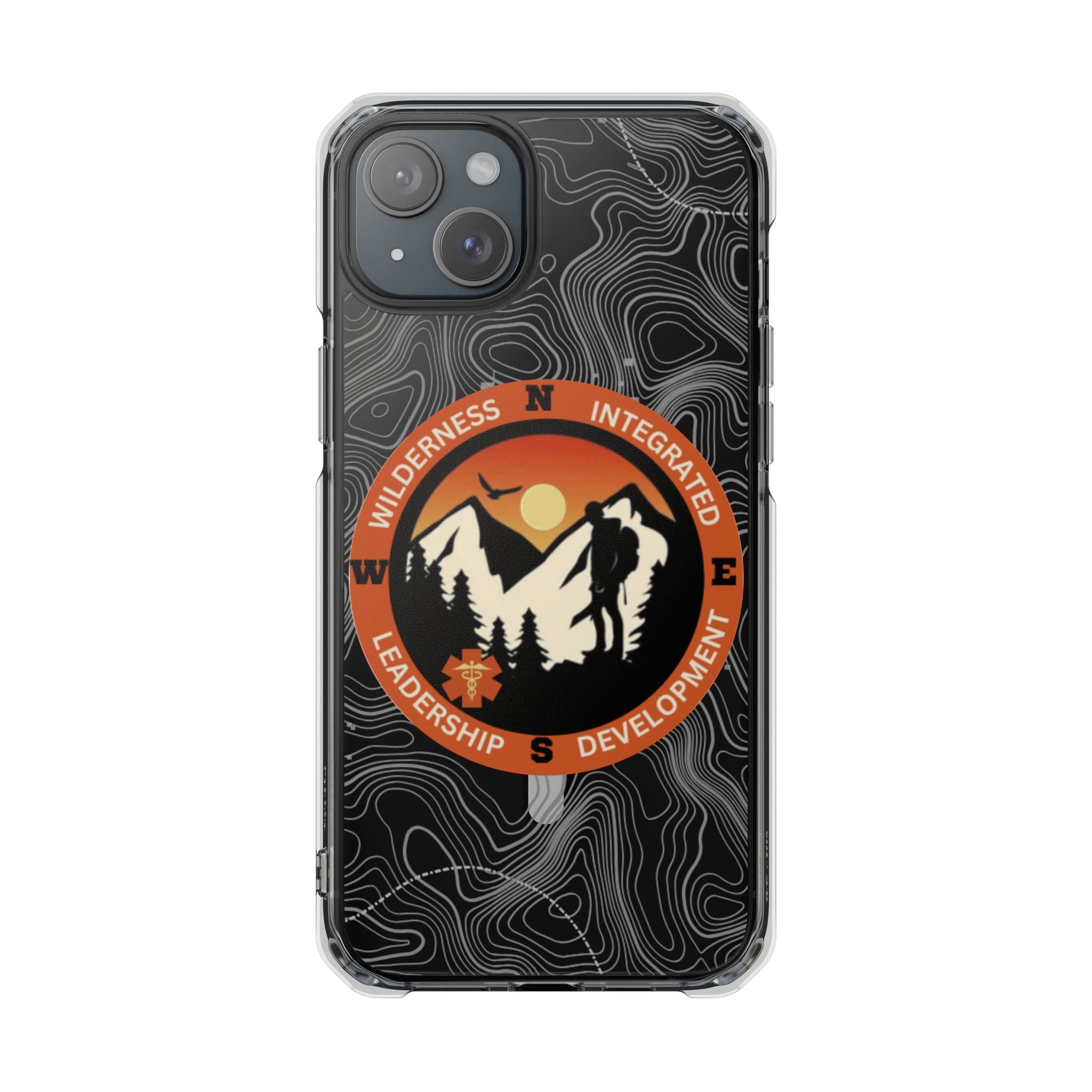 Magnetic Clear Case - Patch Logo
