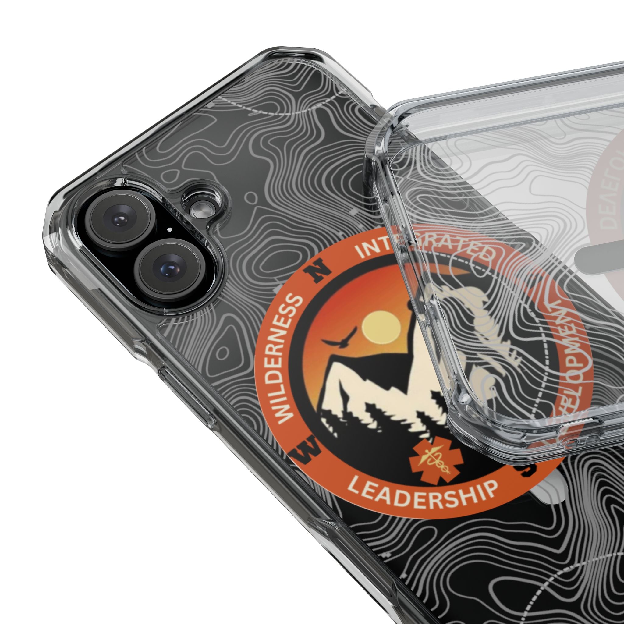 Magnetic Clear Case - Patch Logo