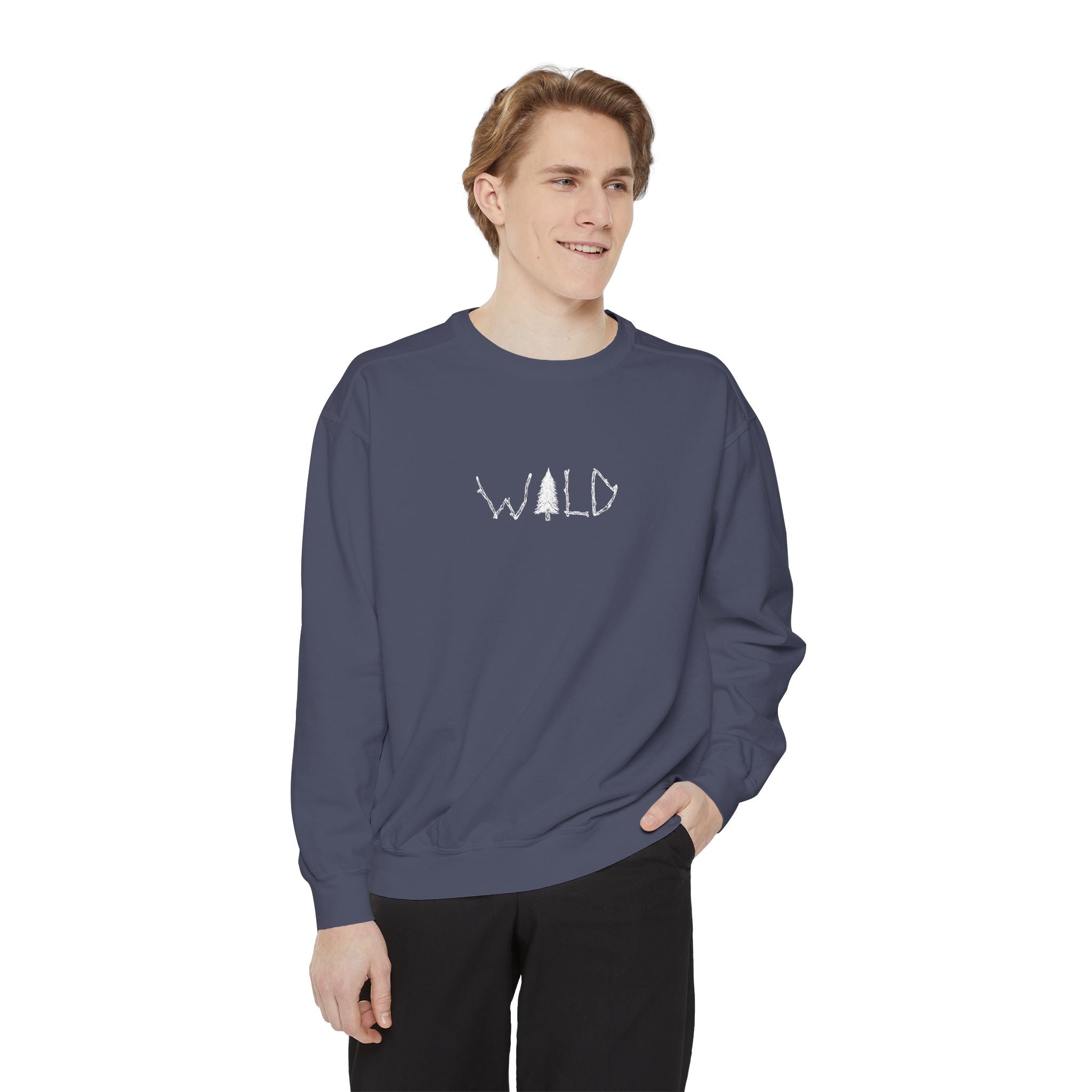 Classic White Sweatshirt — Minimalist Crewneck Pullover