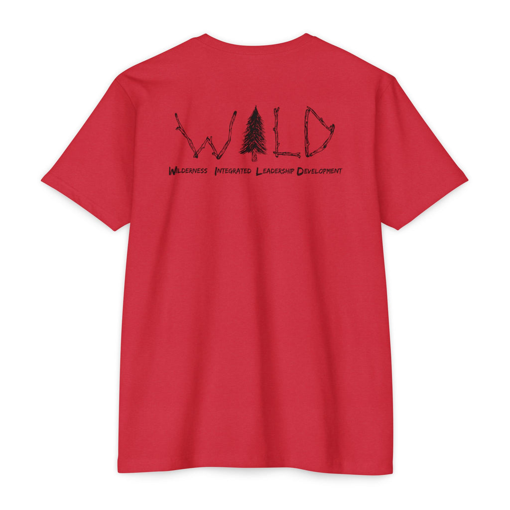 Black WILD Tree Graphic T-Shirt — Rustic Outdoor Nature Shirt