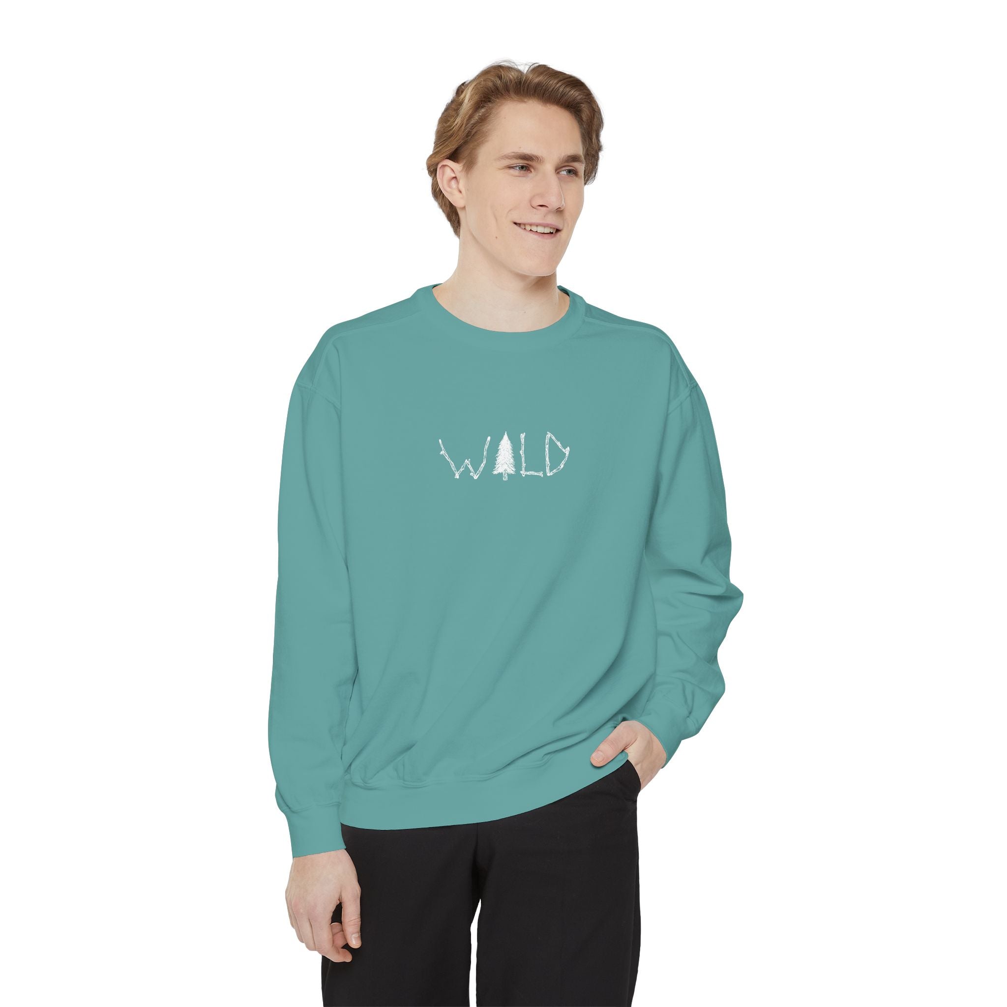 Classic White Sweatshirt — Minimalist Crewneck Pullover