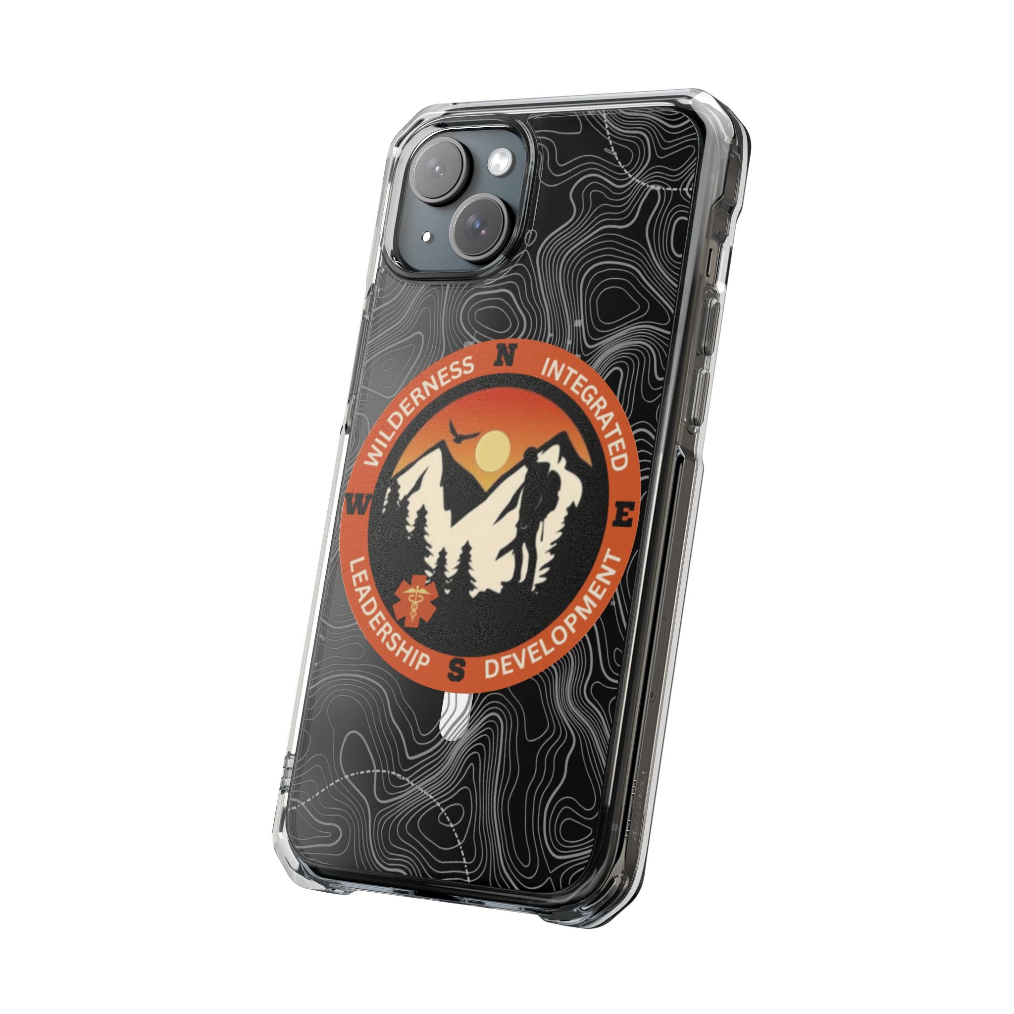 Magnetic Clear Case - Patch Logo