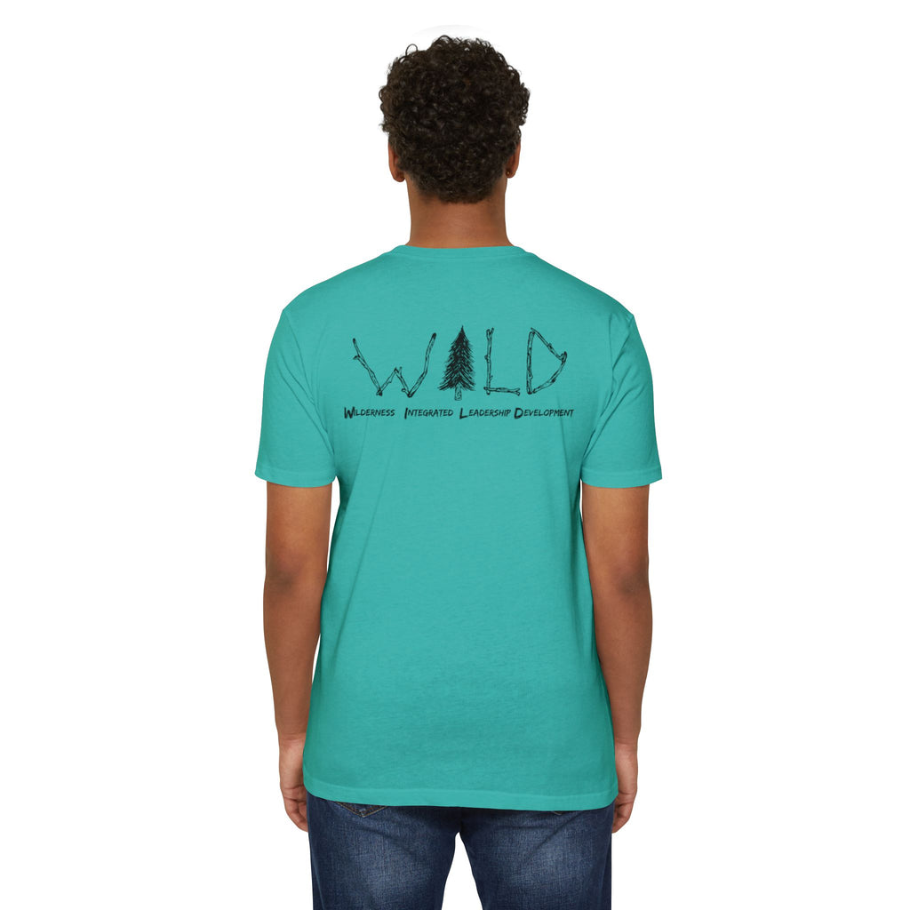 Black WILD Tree Graphic T-Shirt — Rustic Outdoor Nature Shirt