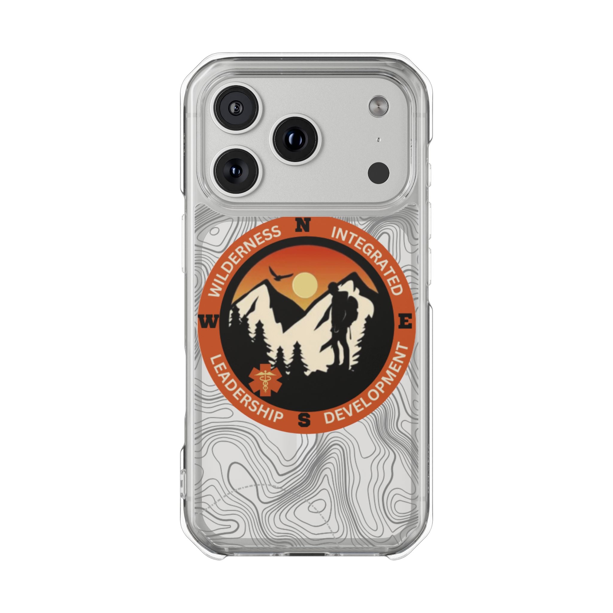 Magnetic Clear Case - Patch Logo