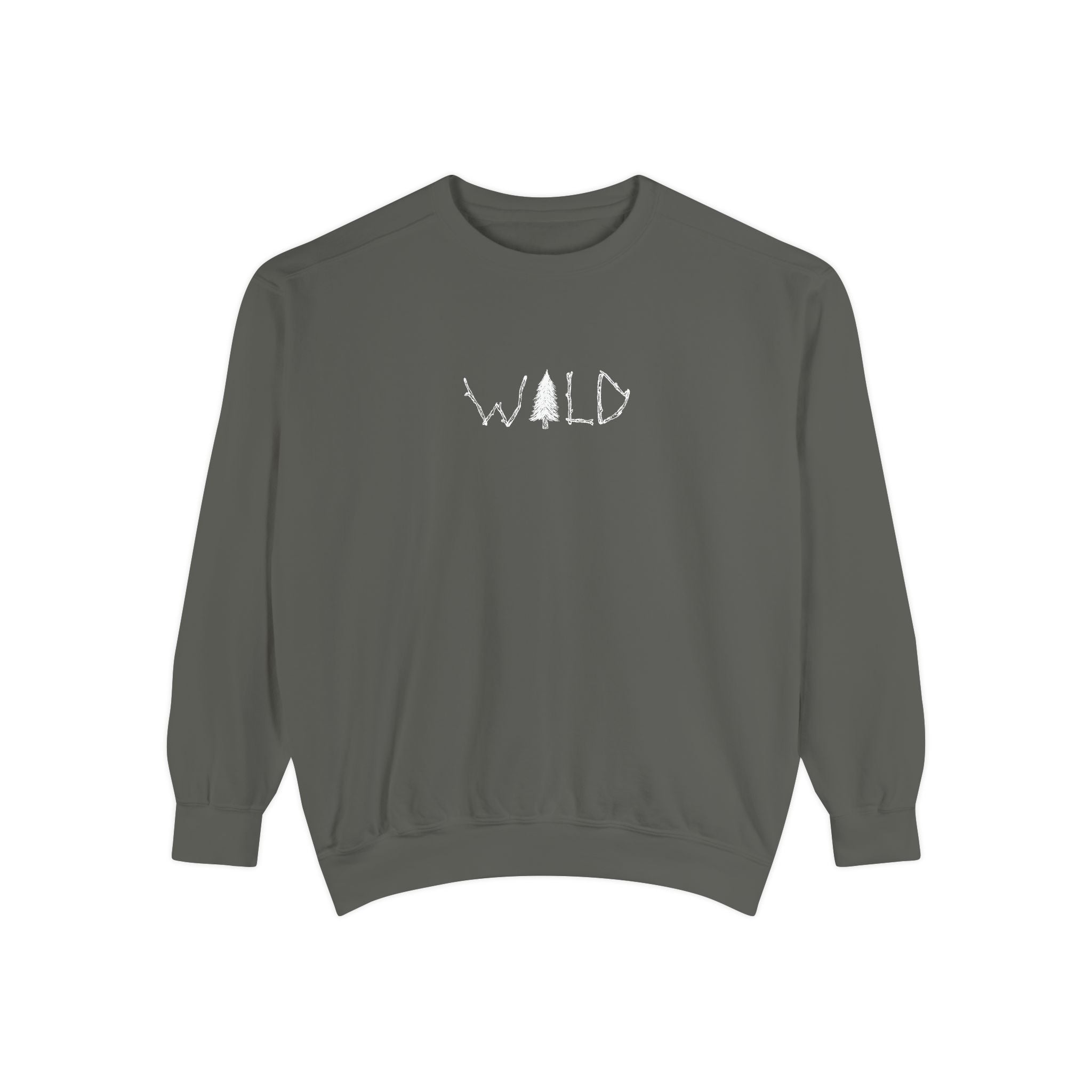 Classic White Sweatshirt — Minimalist Crewneck Pullover