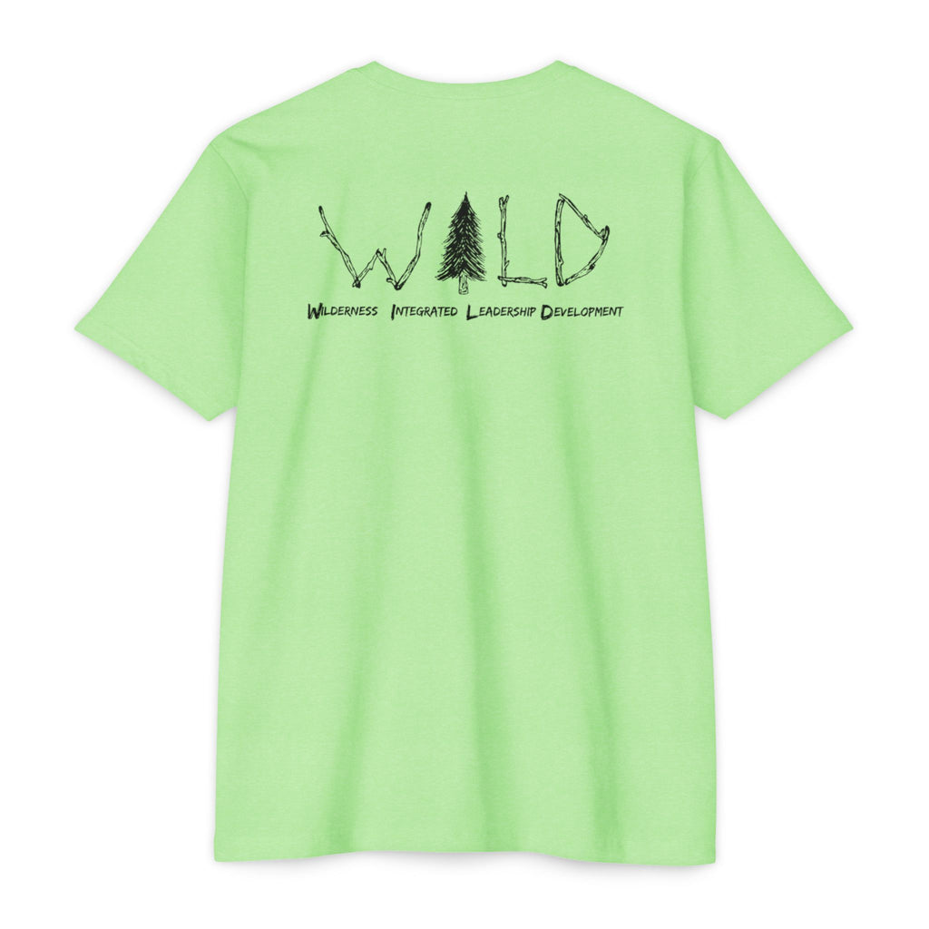 Black WILD Tree Graphic T-Shirt — Rustic Outdoor Nature Shirt