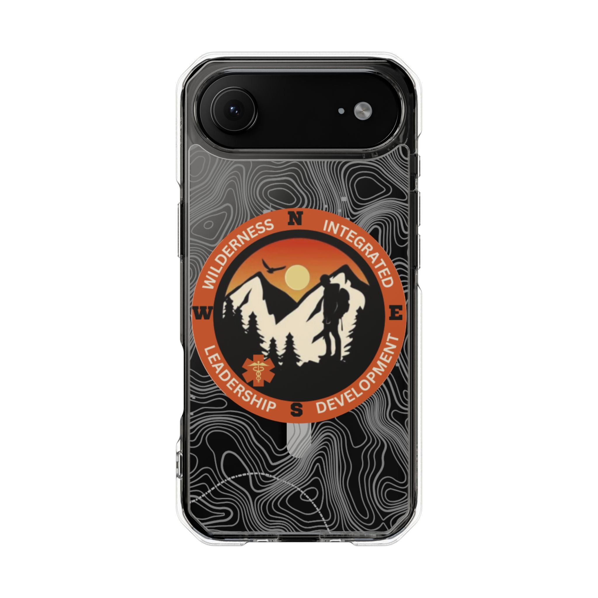 Magnetic Clear Case - Patch Logo