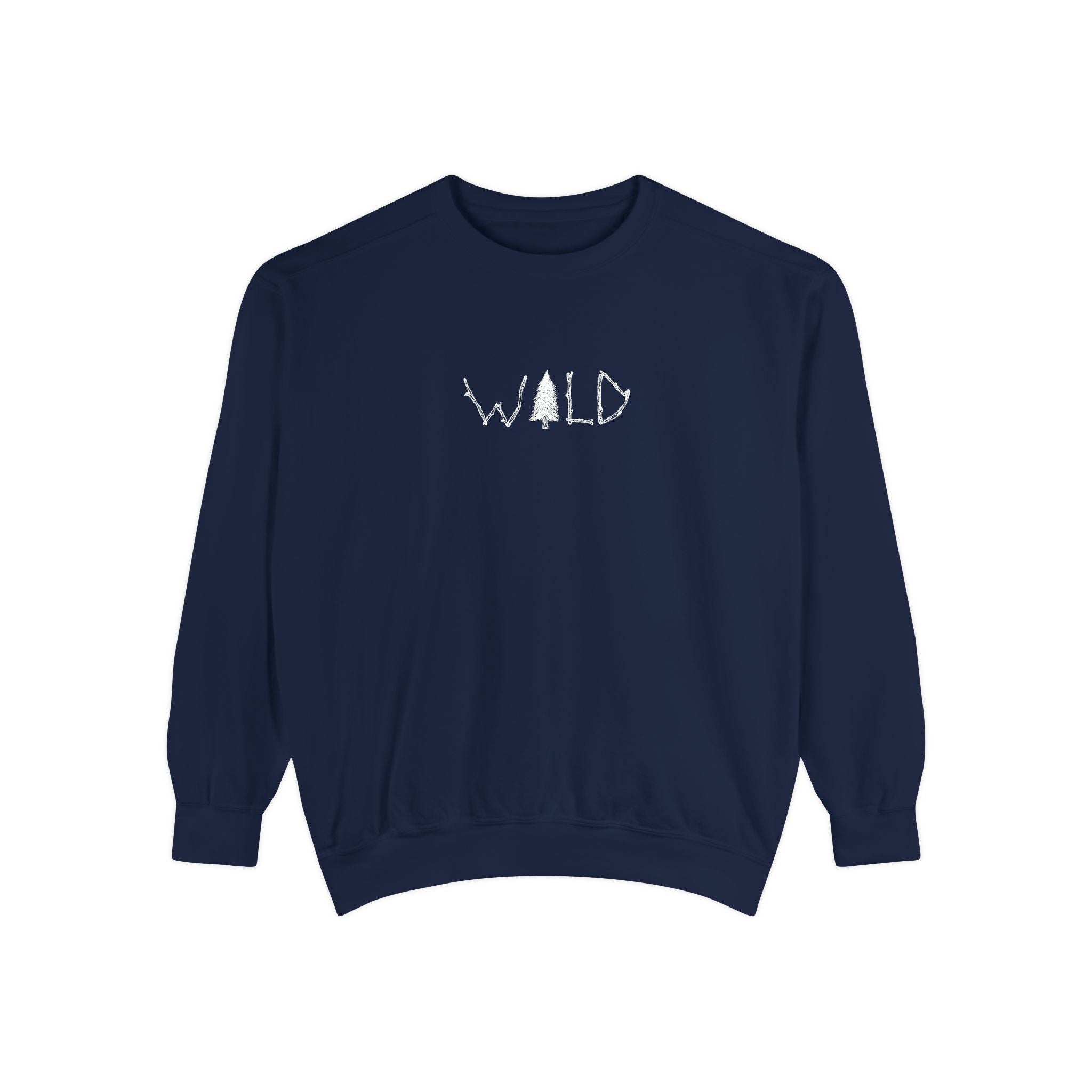 Classic White Sweatshirt — Minimalist Crewneck Pullover