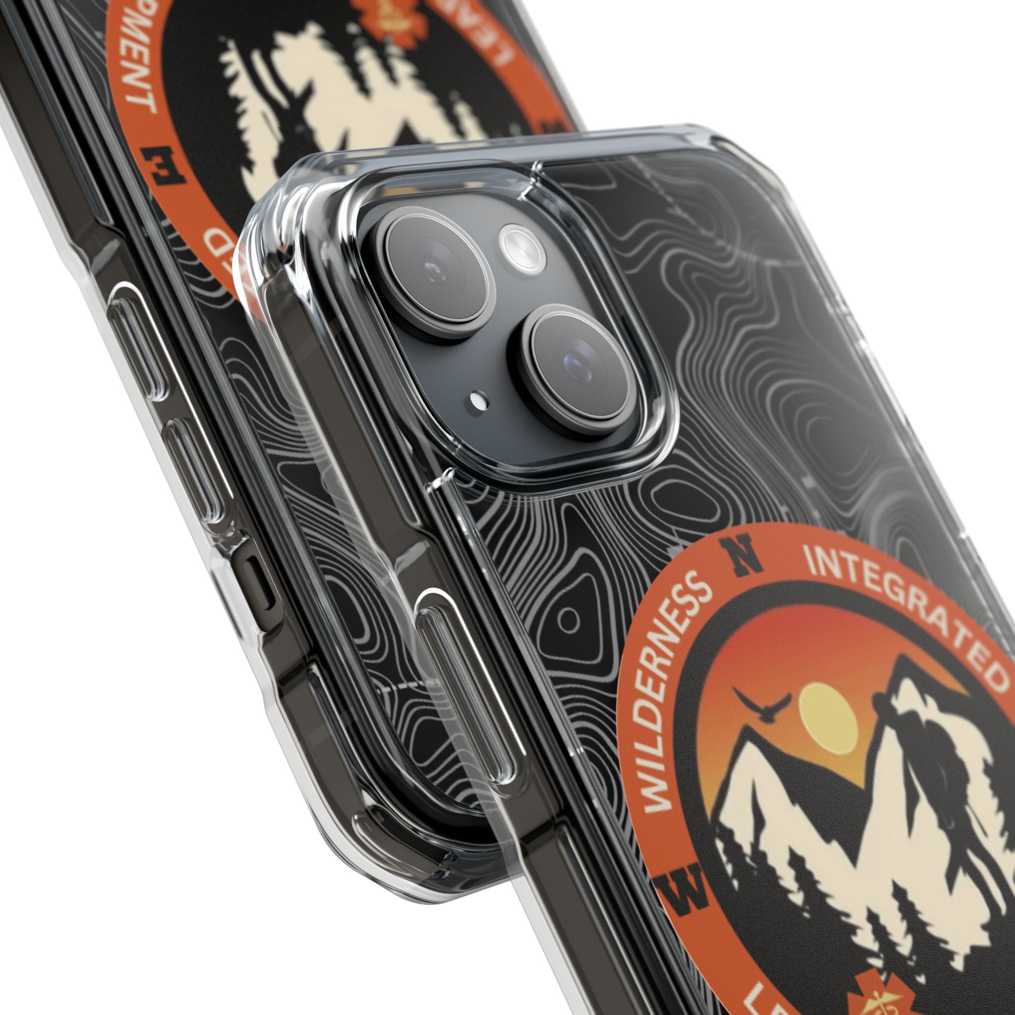 Magnetic Clear Case - Patch Logo