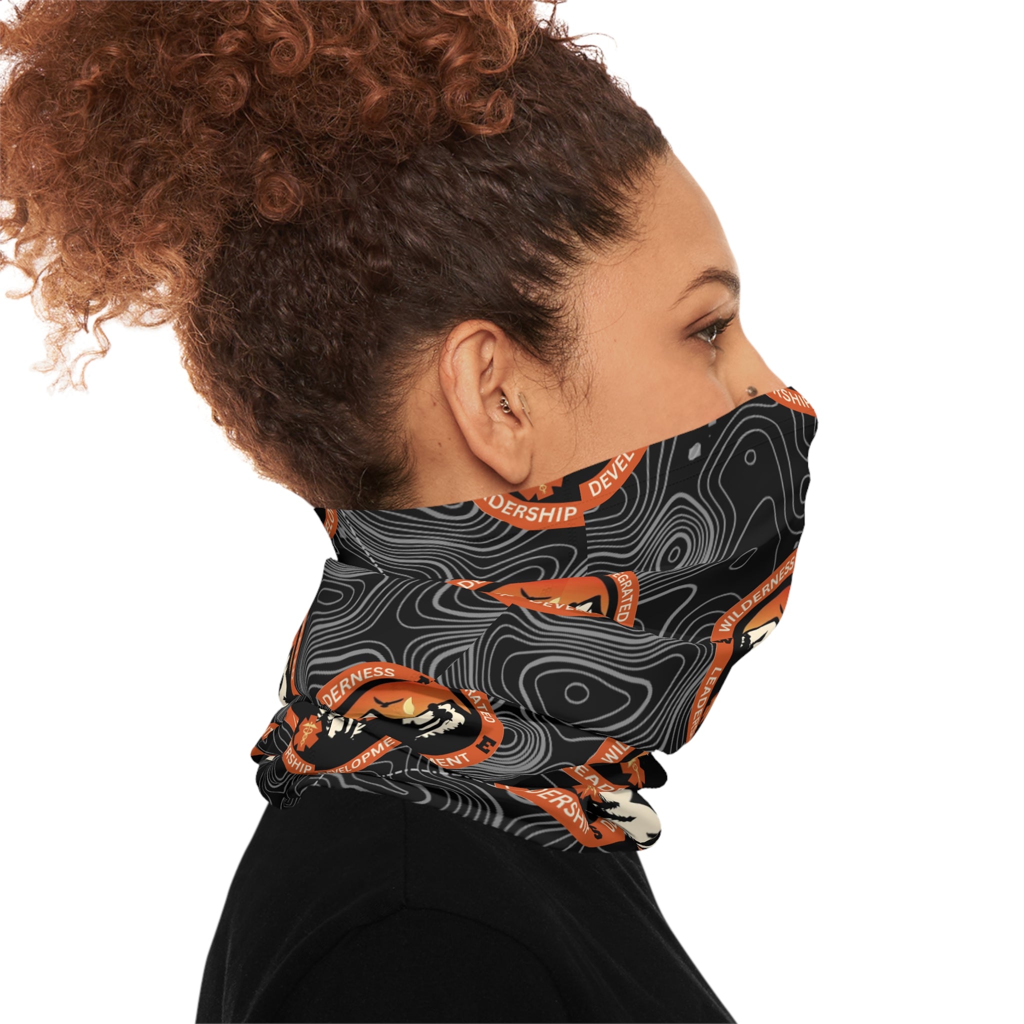 Outdoor Mountain Patch Neck Gaiter — Lightweight Hiking Face Mask