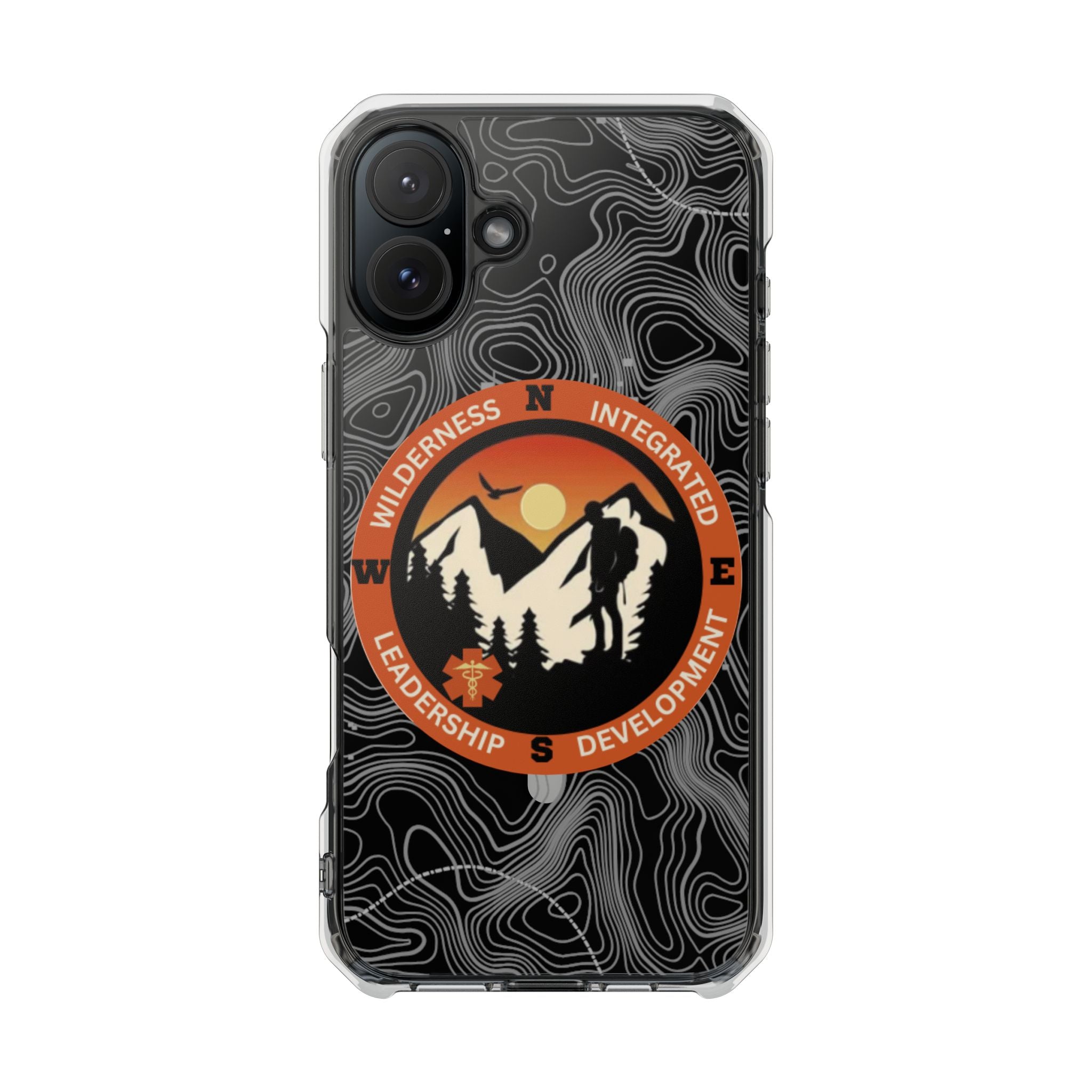 Magnetic Clear Case - Patch Logo