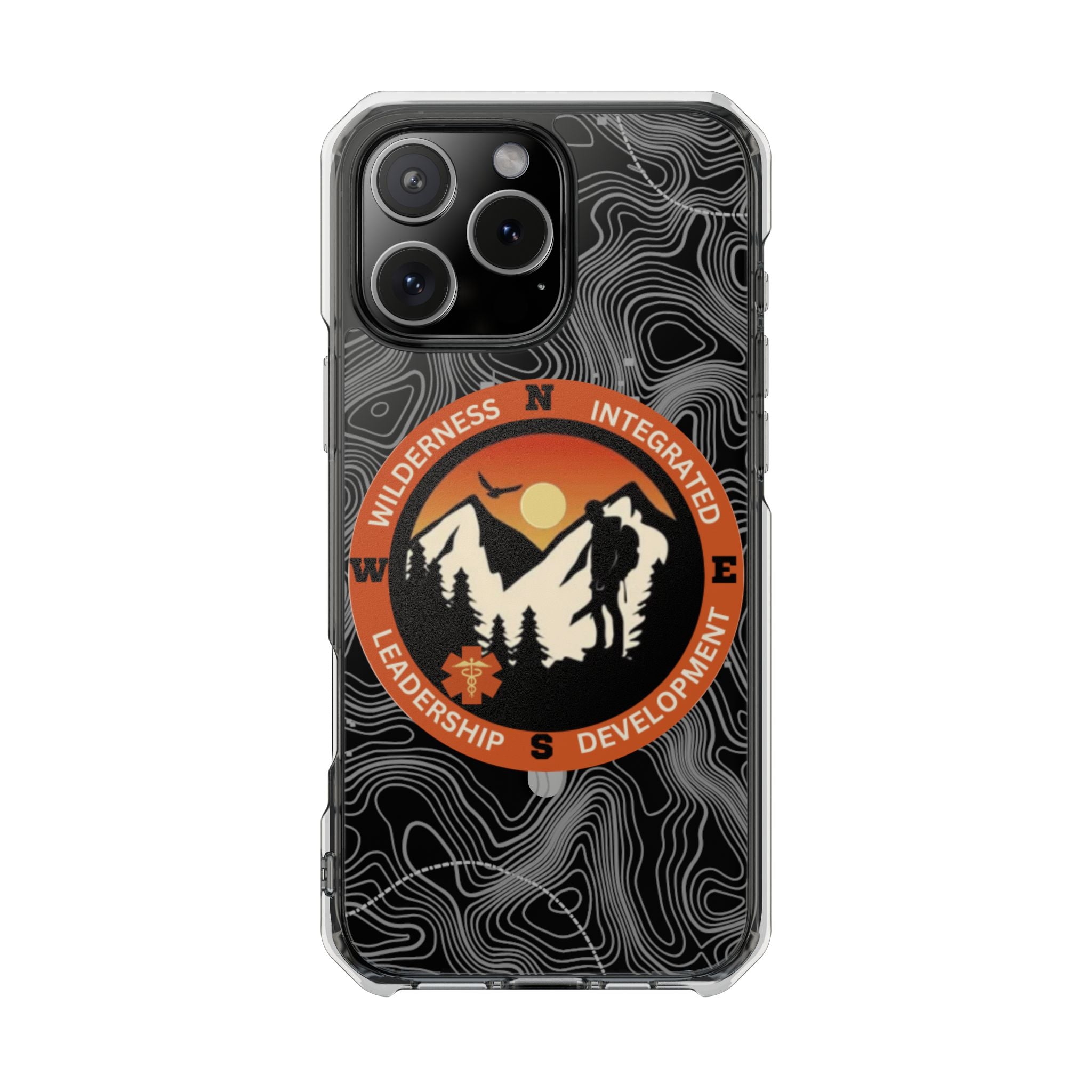 Magnetic Clear Case - Patch Logo